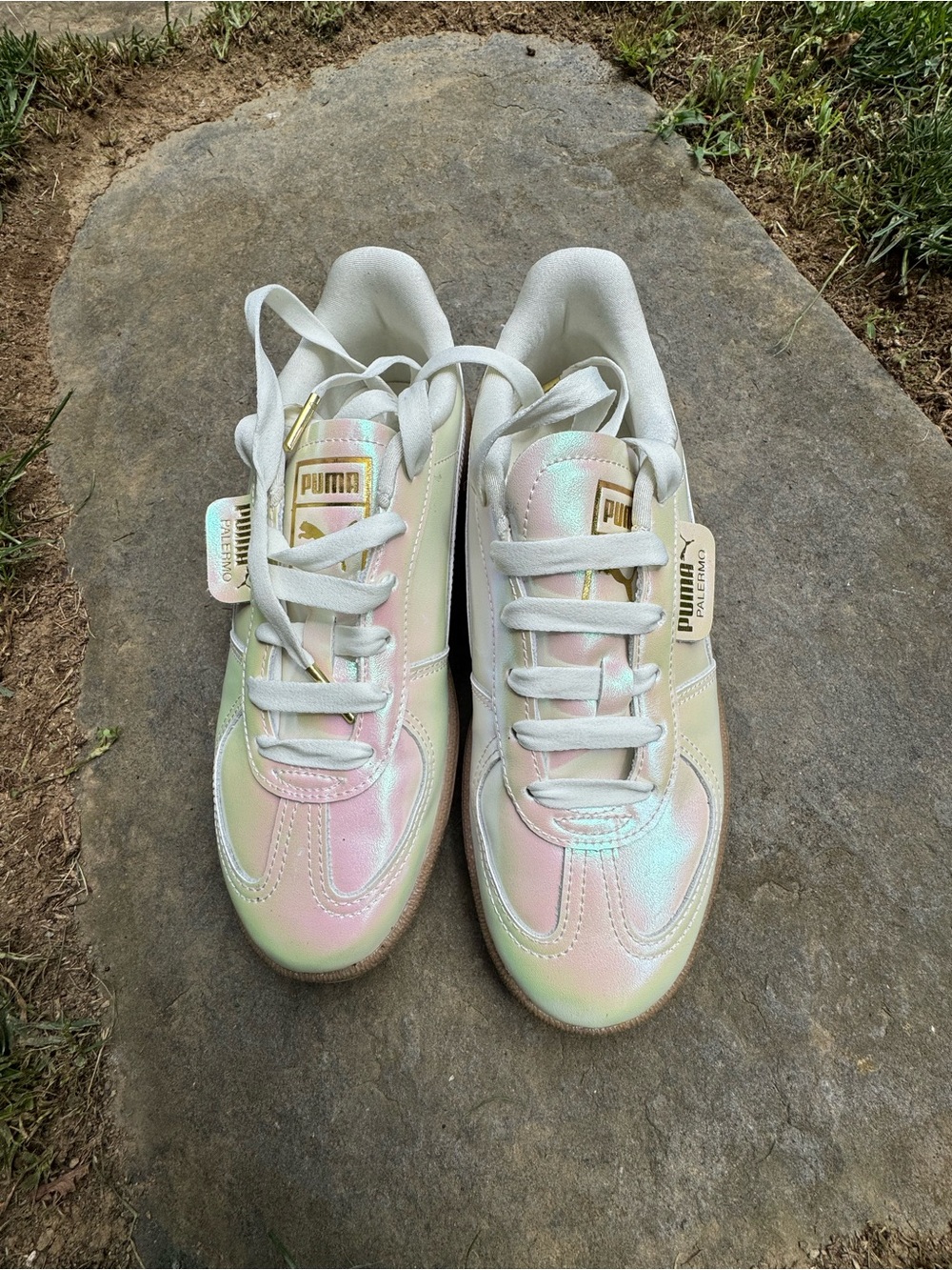 Puma Iridescent Lace-Up Sneakers - Picture 3 of 16